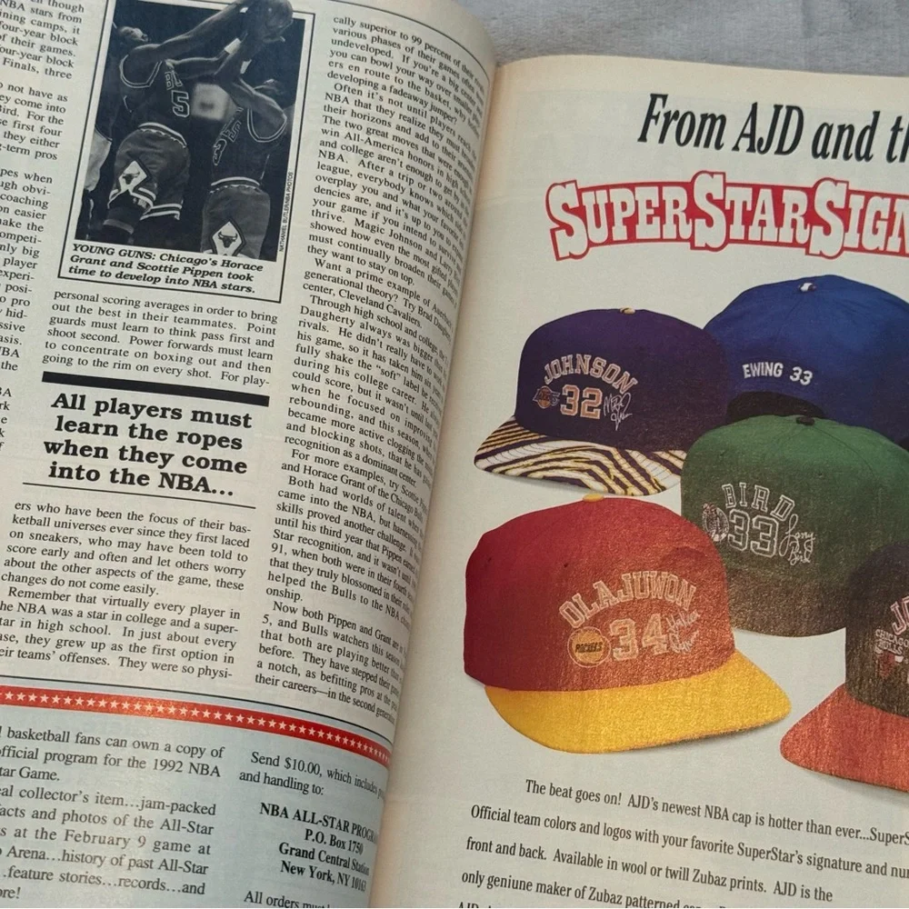 Hoop Magazine May 1992 Magic Johnson Tribute w/ Poster Lakers NBA - Picture 8 of 11